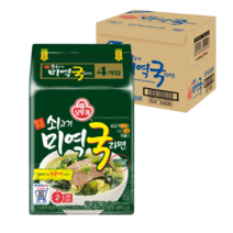 오뚜기 쇠고기 미역국라면 멀티팩 115g, 32개