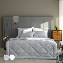 누비지오 알러지케어 모달 차렵이불 + 베개커버 세트 바인