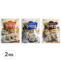 맛있는풍경 주먹밥 야채 + 버섯 + 해물, 2세트, 24g