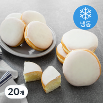 디앤비 화이트보스톤 도넛 (냉동), 60g, 20개