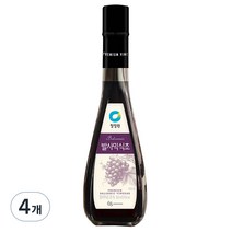 청정원 발사믹식초, 350ml, 4개
