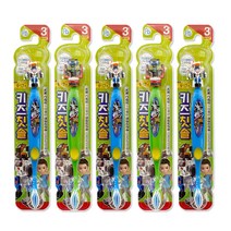 아텍스 헬로카봇 피규어 어린이 칫솔 6세~12세 랜덤발송, 1개입, 5개
