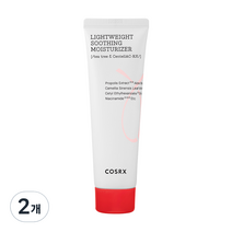 코스알엑스 에이씨 컬렉션 라이트웨이트 수딩 모이스처라이저, 80ml, 2개
