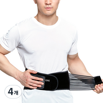잇츠코레 강력 압박 허리보호대 XL, 4개
