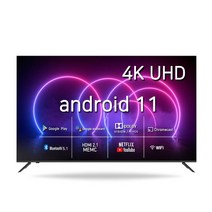 시티브 4K UHD 구글 안드로이드 11 HDR TV, 164cm(65인치), AGUM6500, 스탠드형, 방문설치