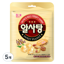 해태 알사탕, 319g, 5개
