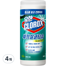 크로락스 세정살균티슈 후레쉬 센트 35p, 258g, 4개
