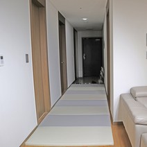 매트메이트 층간소음방지 4cm 8단, 크림 + 그레이