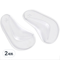 나음다름 발바닥 소프트 보호대 좌우세트 투명, 2세트