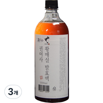 하동권여사 3년숙성 황매실 발효액, 1L, 3개