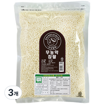 싱싱잡곡 무농약 찹쌀, 800g, 3개
