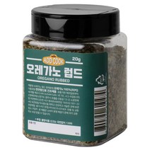 ADDCOOK 오레가노 럽드, 20g, 1개