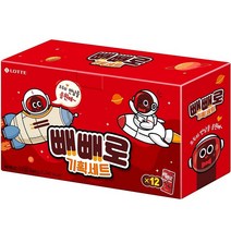 빼빼로 초코 12p 세트, 54g, 12개