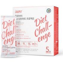 칼로바이 5.0 다이어트 프로젝트 단백질 식사대용 쉐이크 15p, 40g, 15개