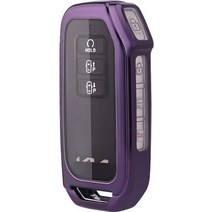 크로니클 기아 쏘렌토 슬림핏 7버튼 스마트키 케이스, 퍼플, 1개, 기아 슬림핏 7버튼타입