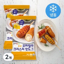 곰곰 크리스피 모짜렐라 핫도그 (냉동), 595g, 2개