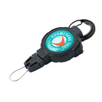 WCC 티레인 리트렉터 아웃도어 익스트림 듀티 카라비너, BLACK