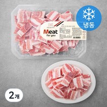 미트포유 미국산 옛날 삼겹살 (냉동), 1kg, 2개