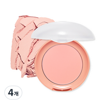 에뛰드 러블리 쿠키 블러셔 4.5g, OR201살구피치무스, 4개