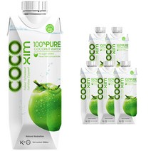 코코씸 100프로 퓨어 코코넛워터, 1L, 6개입