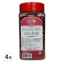 내츄럴스파이스 크러쉬드 레드페퍼, 150g, 4개