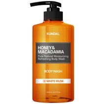쿤달 퓨어 바디워시 바디클렌저 화이트머스크향, 1058ml, 1개