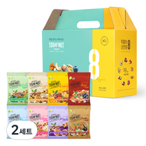 투데이넛 너트한줌 8종 x 5봉 선물세트, 800g, 2세트