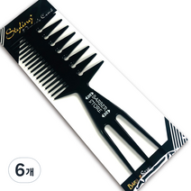 바버스토어 스타일링 포마드 콤, BLACK, 6개