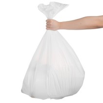 새니피아 분리수거 재활용 쓰레기 비닐봉투 평판 특대 청색, 100L, 50개