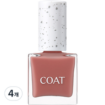 코트 비건 네일 매니큐어, 터치핑크코랄(P102), 4개