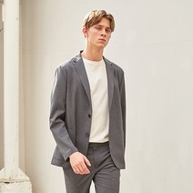 마에스트로투모로우 남성용 썸머 폴리 셋업 자켓