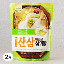 풀무원 반듯한식 산삼배양근 삼계탕, 2개, 800g