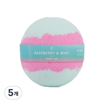 랩스밤 배쓰밤 입욕제 라즈베리민트, 140g, 5개