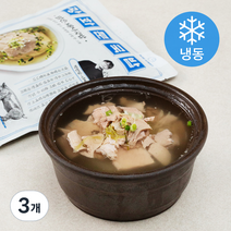광화문국밥 맑은 돼지국밥 (냉동), 600g, 3개