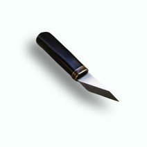 박달나무 가죽 재단칼 B형, 혼합색상, 1개