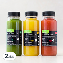 풀무원 클렌즈랩 주스 레드 + 옐로우 + 그린 세트, 570ml, 2세트