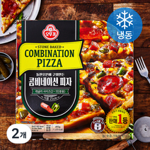오뚜기 돌판오븐에 구워만든 콤비네이션 피자(냉동), 415…
