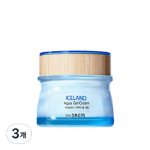 더샘 아이슬란드 아쿠아 젤 크림, 60ml, 3개