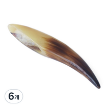 명품원뿔 괄사, 6개, 혼합색상