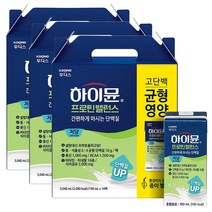 일동후디스 하이뮨 프로틴 밸런스 저당 음료, 48팩, 190ml