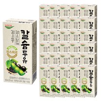 파스퇴르 검은콩 검은참깨 칼슘두유, 190ml, 48개
