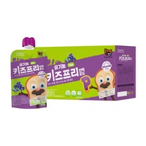 풀무원 유기농 어린이주스 키즈프리 반짝포도, 100ml, 1개