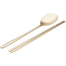 명인유기 수저, 2p (숟가락 1p, 젓가락 1p)