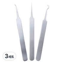 로얄 전문가용 압출기 핀셋 3종 세트, 3세트