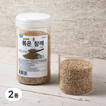 대구농산 씻어나온 볶은참깨, 250g, 2통