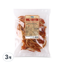 바다원 바베큐 오징어 오리지널, 300g, 3개
