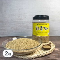 엉클탁 통에담은 볶은 통 참깨, 1kg, 2개