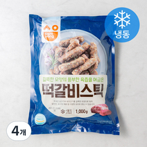 삼양 떡갈비 스틱, 1000g, 4개