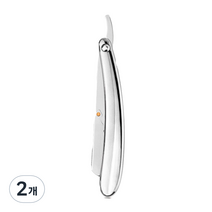 면도기칼 실버, 2개, 1개입