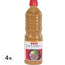 성수 돈코츠 라멘 소스, 4개, 1kg